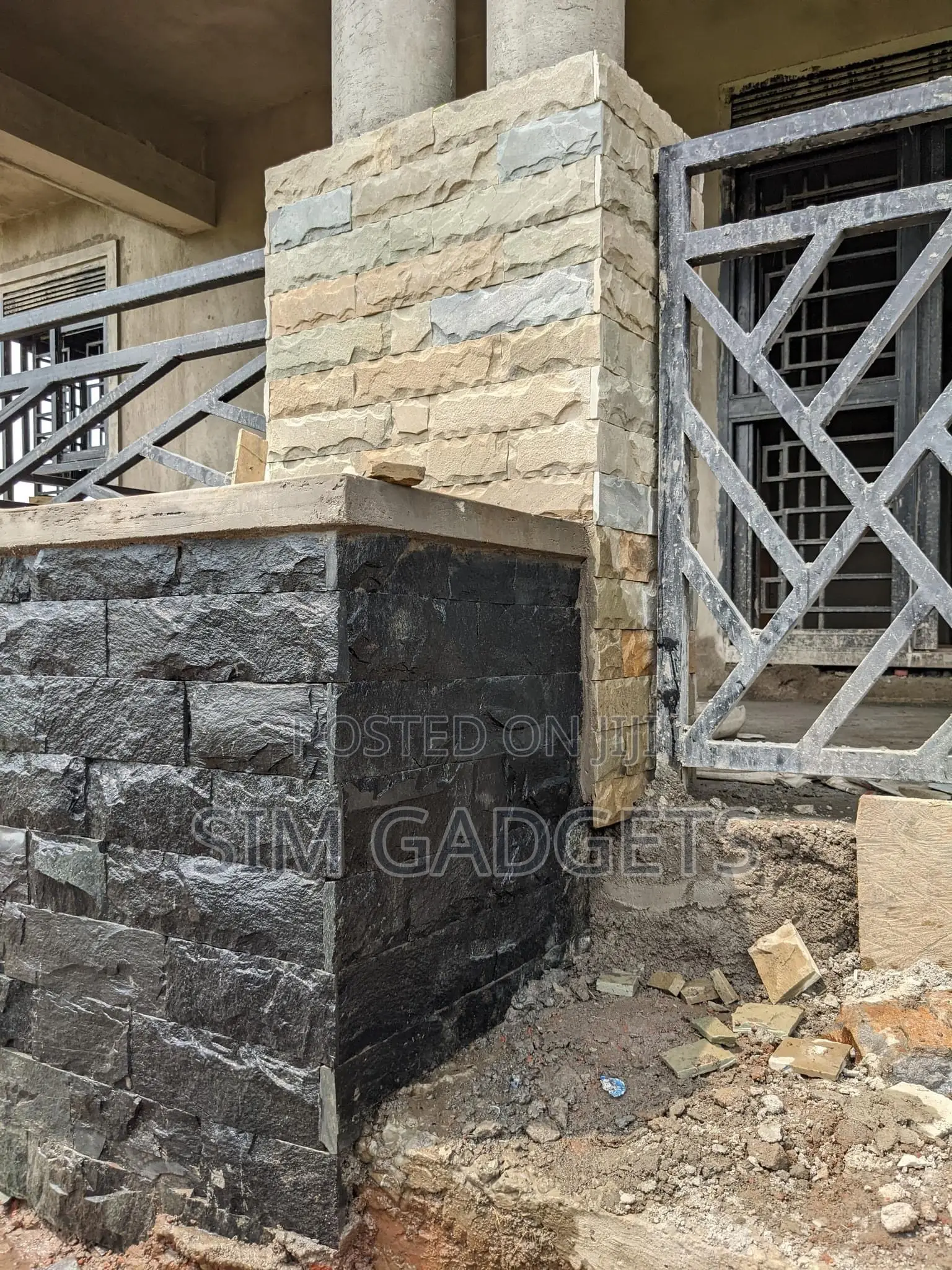 Stone Cladding. 1