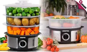 Food Steamer by Geepas With 3 Tiers
