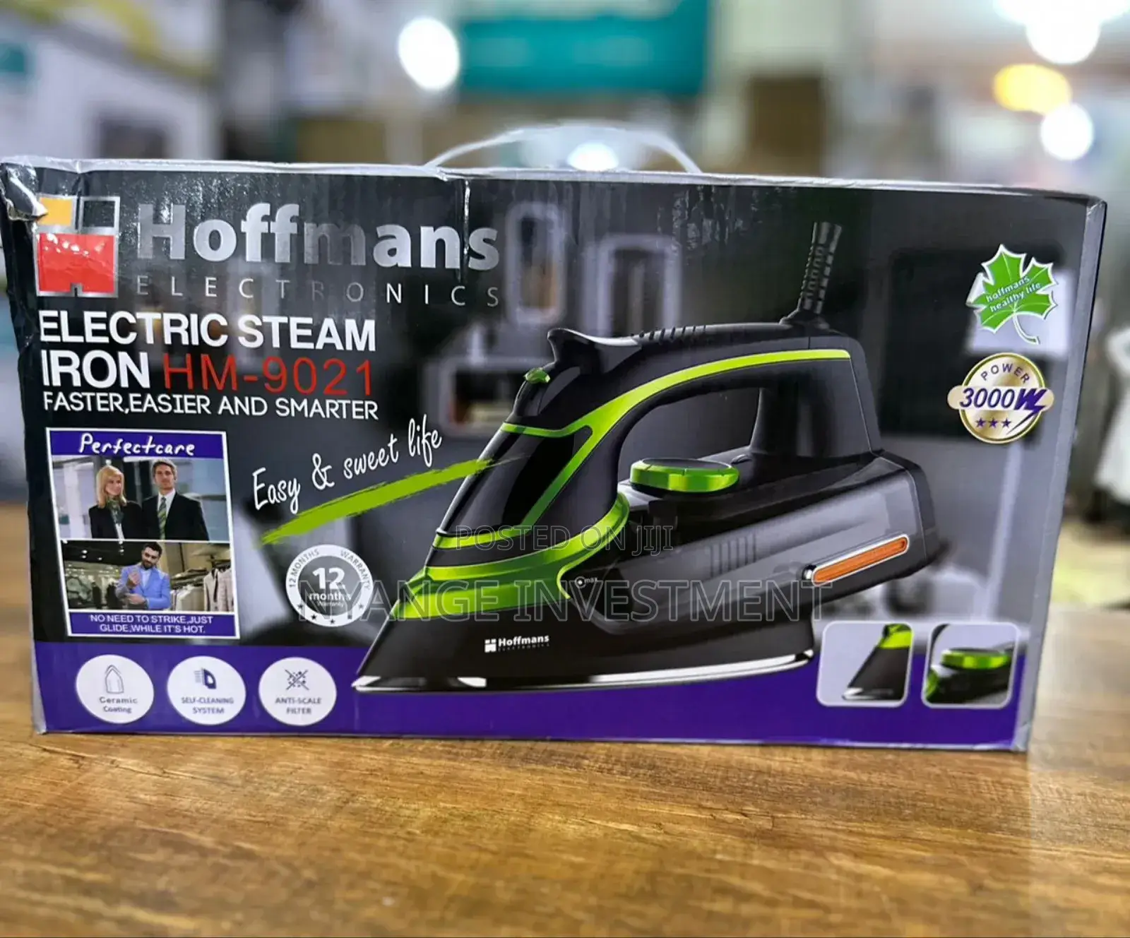 9021 Hoffmans Steam Iron. Steam Iron