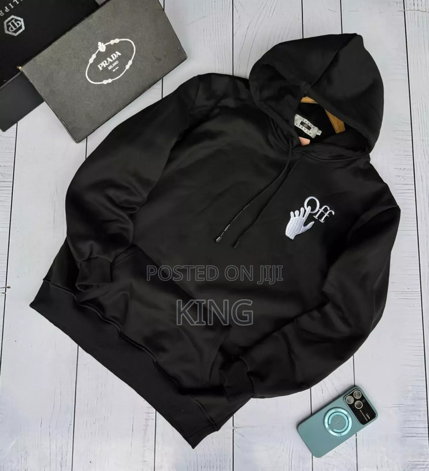 Off X Black Hoodie
