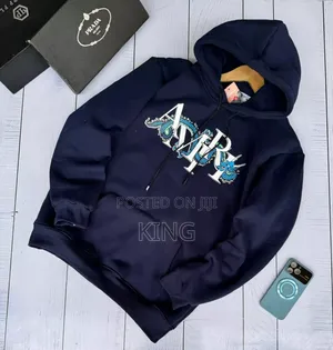 Dragon Amiri Navy Hoodie