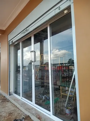 Aluminum Slidding Shop Front Luweero