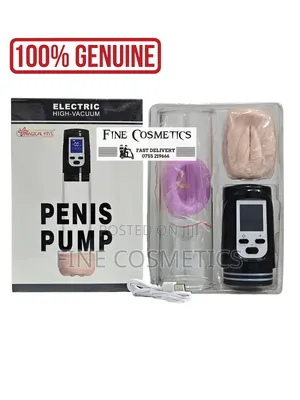 PENIS ENLARGEMENT PUMP | Electric Vacuum Elongation Growth