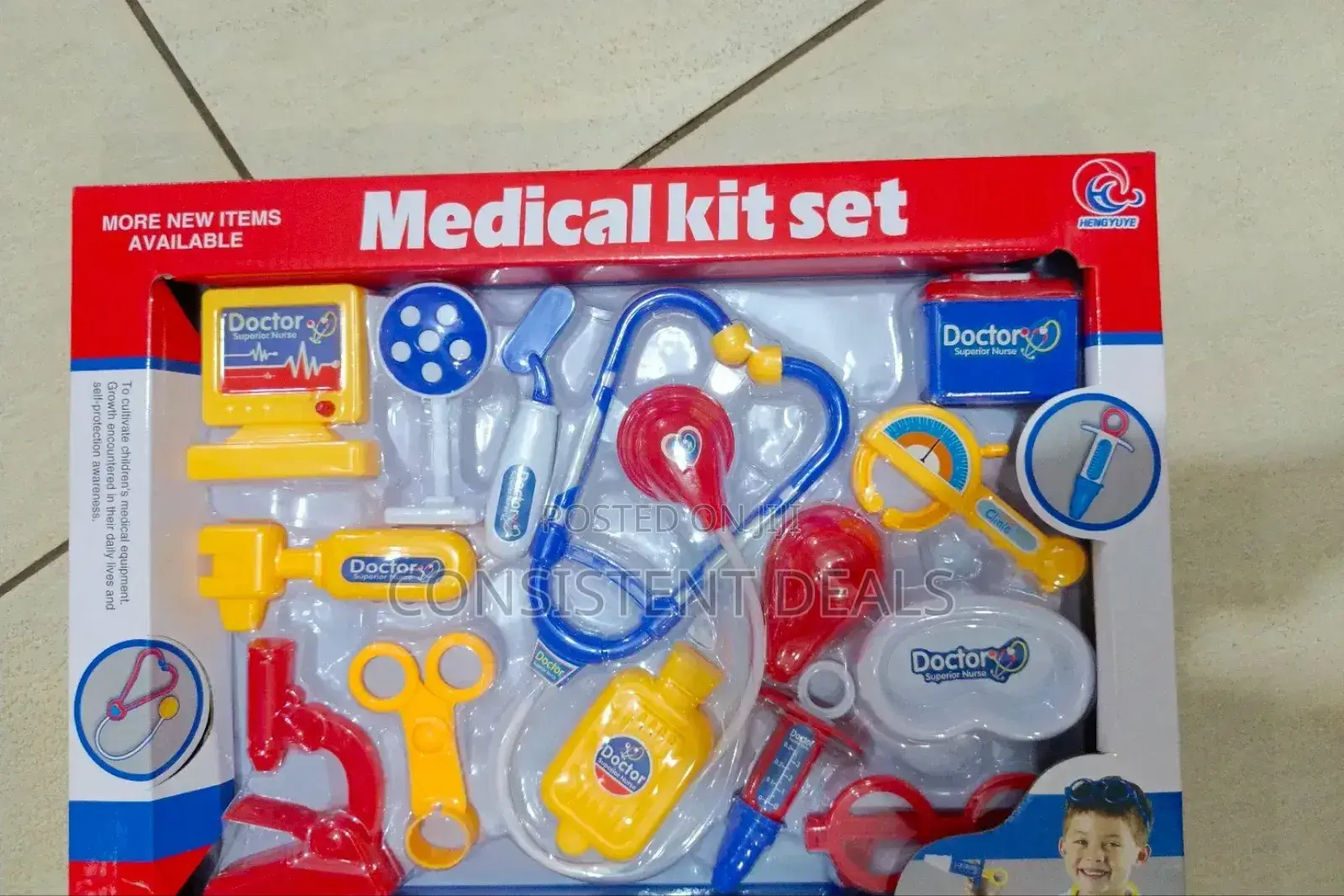 Kids Medical Toy Kit Set