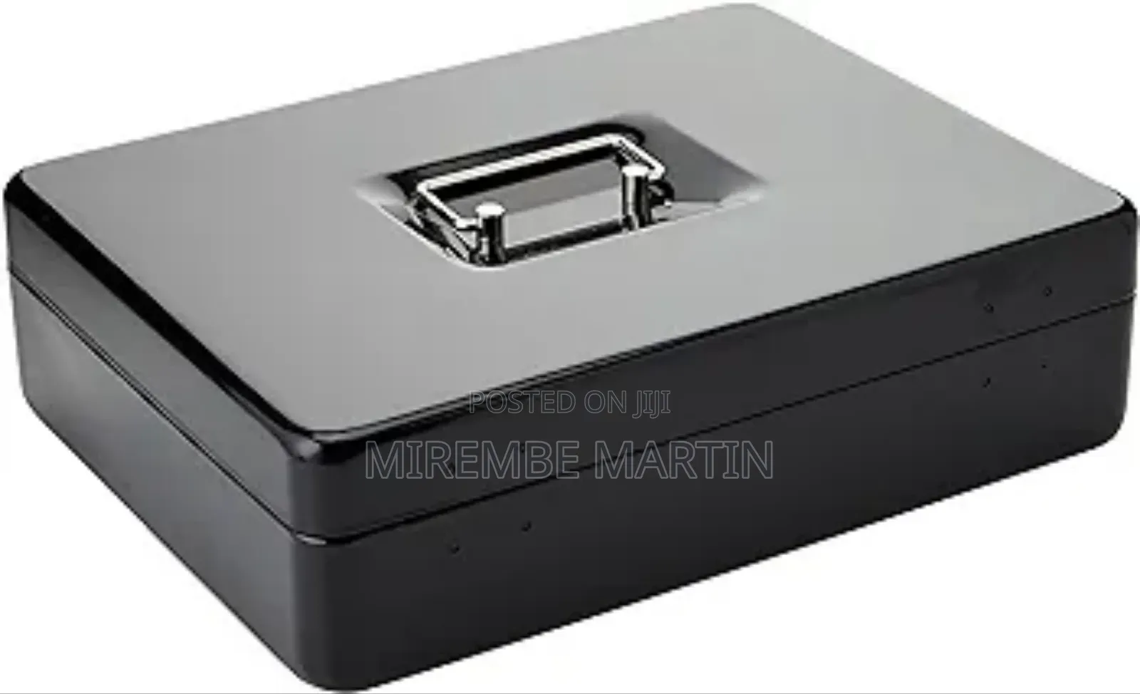 Office Cash Box/Money Saving Box 12 Inches - Blue