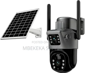 Solar Camera Sim Card CCTV PTZ Outdoor Dual Lens Water Proof