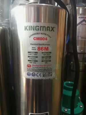 Kingmax Submersible Water Pump 85 Meters(272 Feet)Heavy Duty
