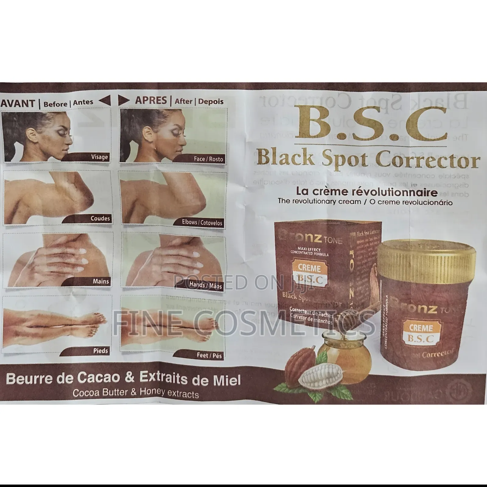 Bronztone Blackspots Corrector, Scar + Blemish Remover B.S.C
