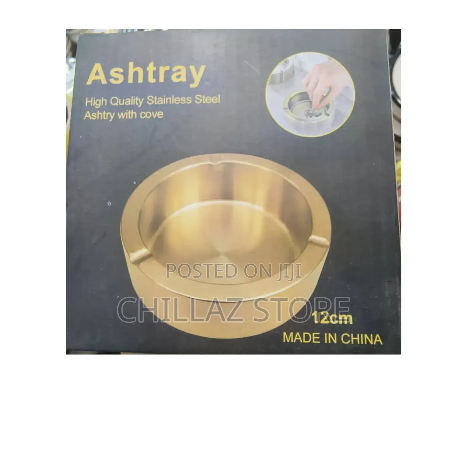 Luxury Gold Ash Tray.