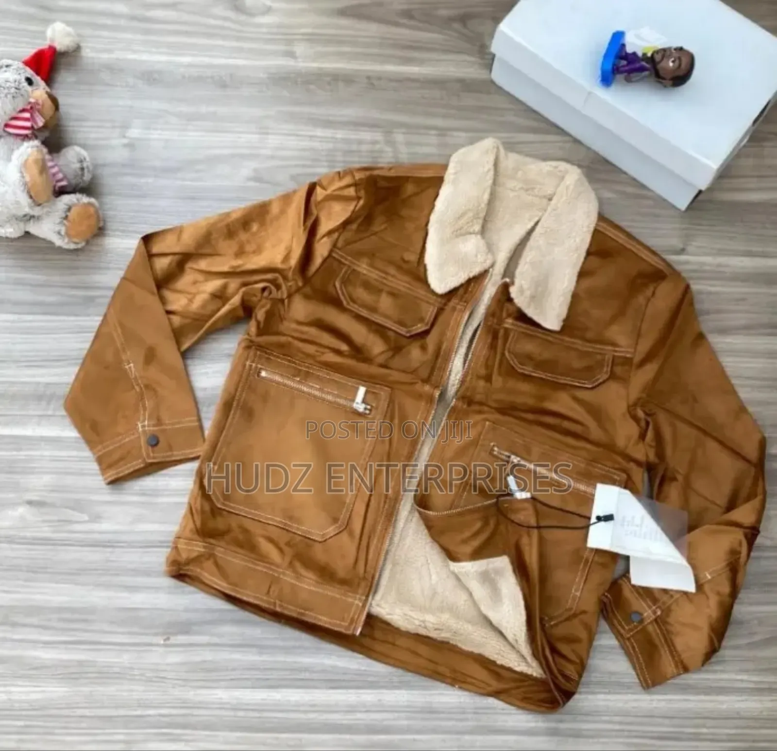 Trendy Jacket Brown Colour High Quality