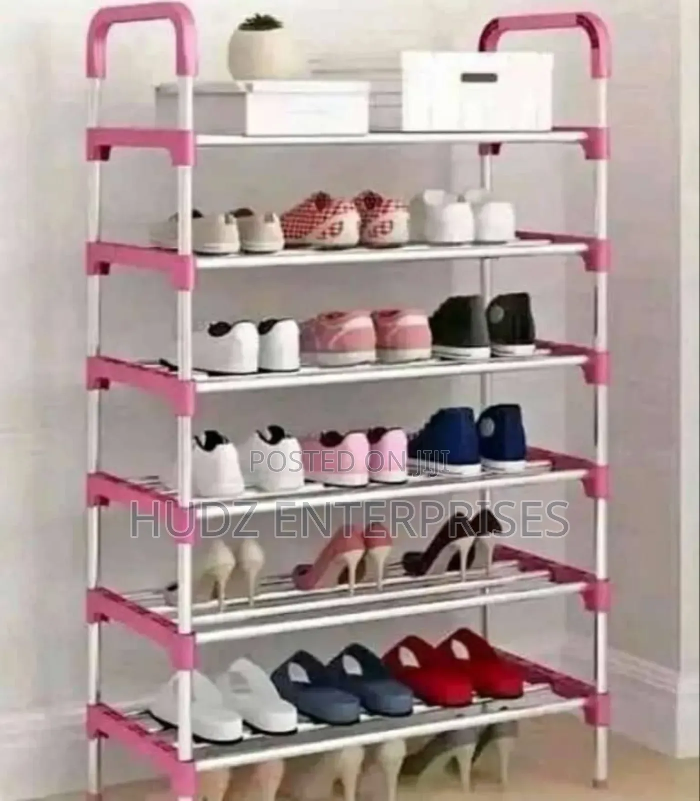 6layers Plastic Shoe Rack