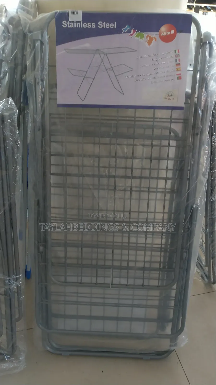 Super Heavy Duty Stainless Clothes Airer Large Drying Rack