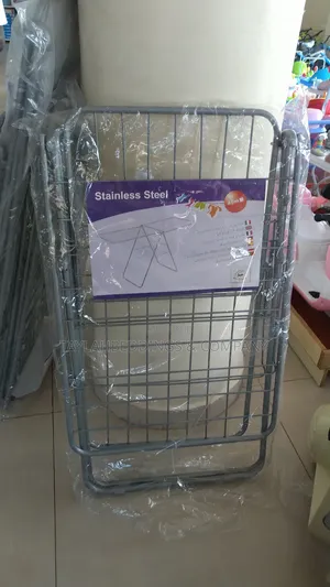 Medium Size Clothes Drying Rack Stainlesssteel Foldingdesign