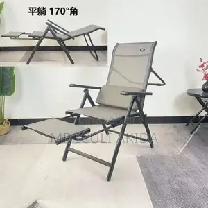 9position Adjustable Lounge Solid Steel Reclining Chair