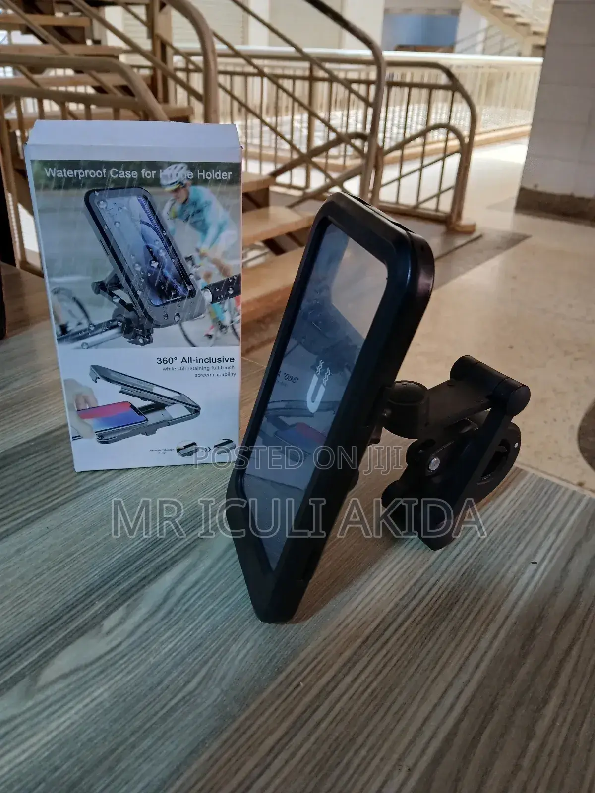3600ratating Bike Bicycle Phone Holder WTH Waterproof Case