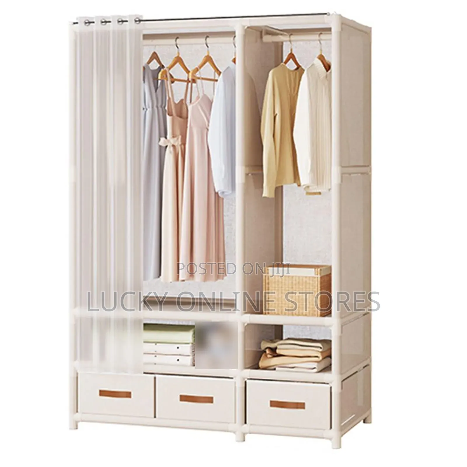 Wardrobe Closet With Drawers