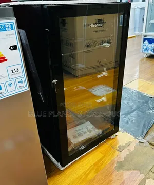 HISENSE 90litres Glass Door Display Chillers/Refrigerators.