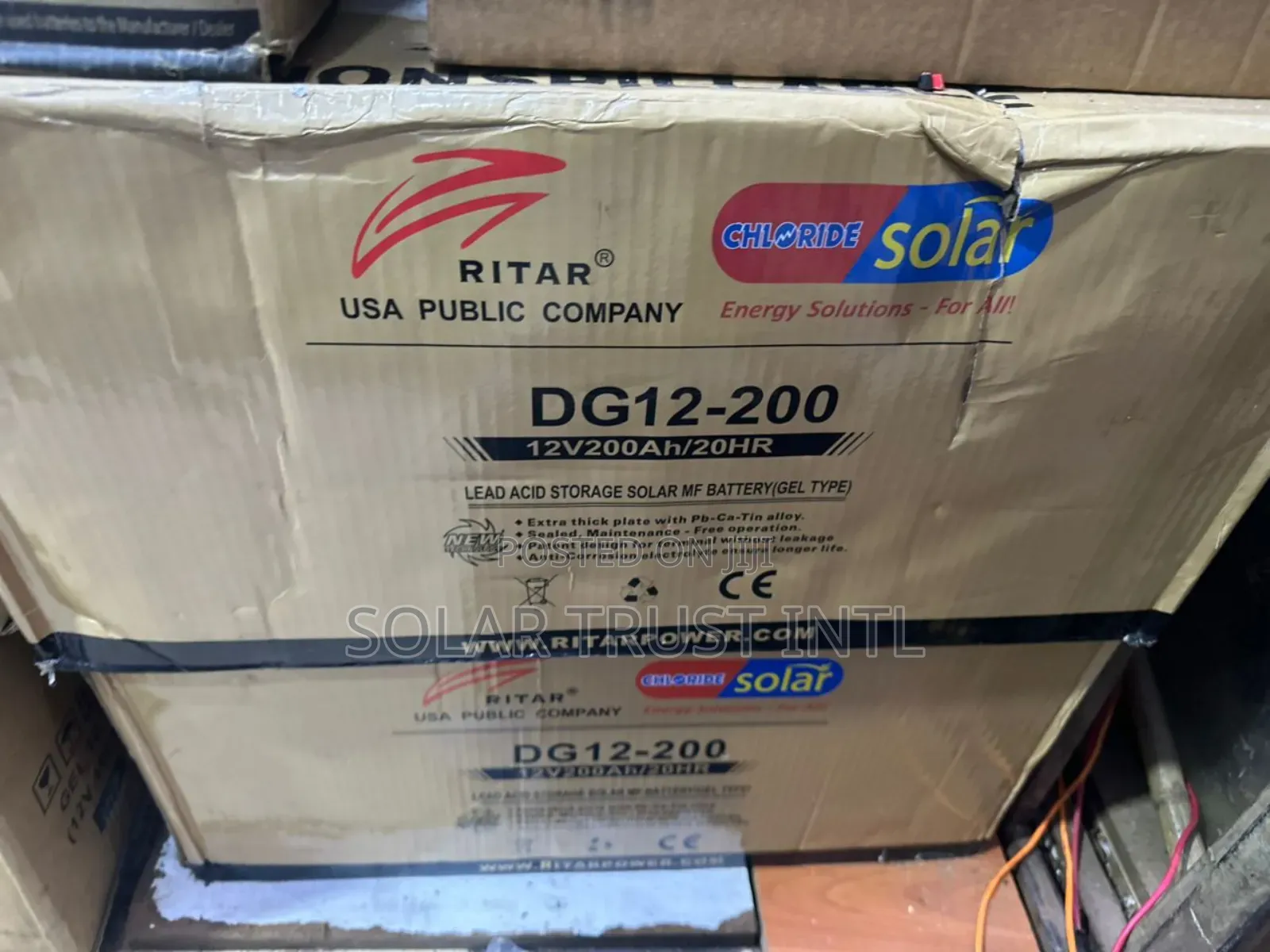 Ritar Solar Battery