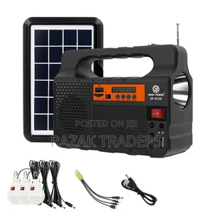 Portable Solar Generator , Solar Panel Radio Phone Charger