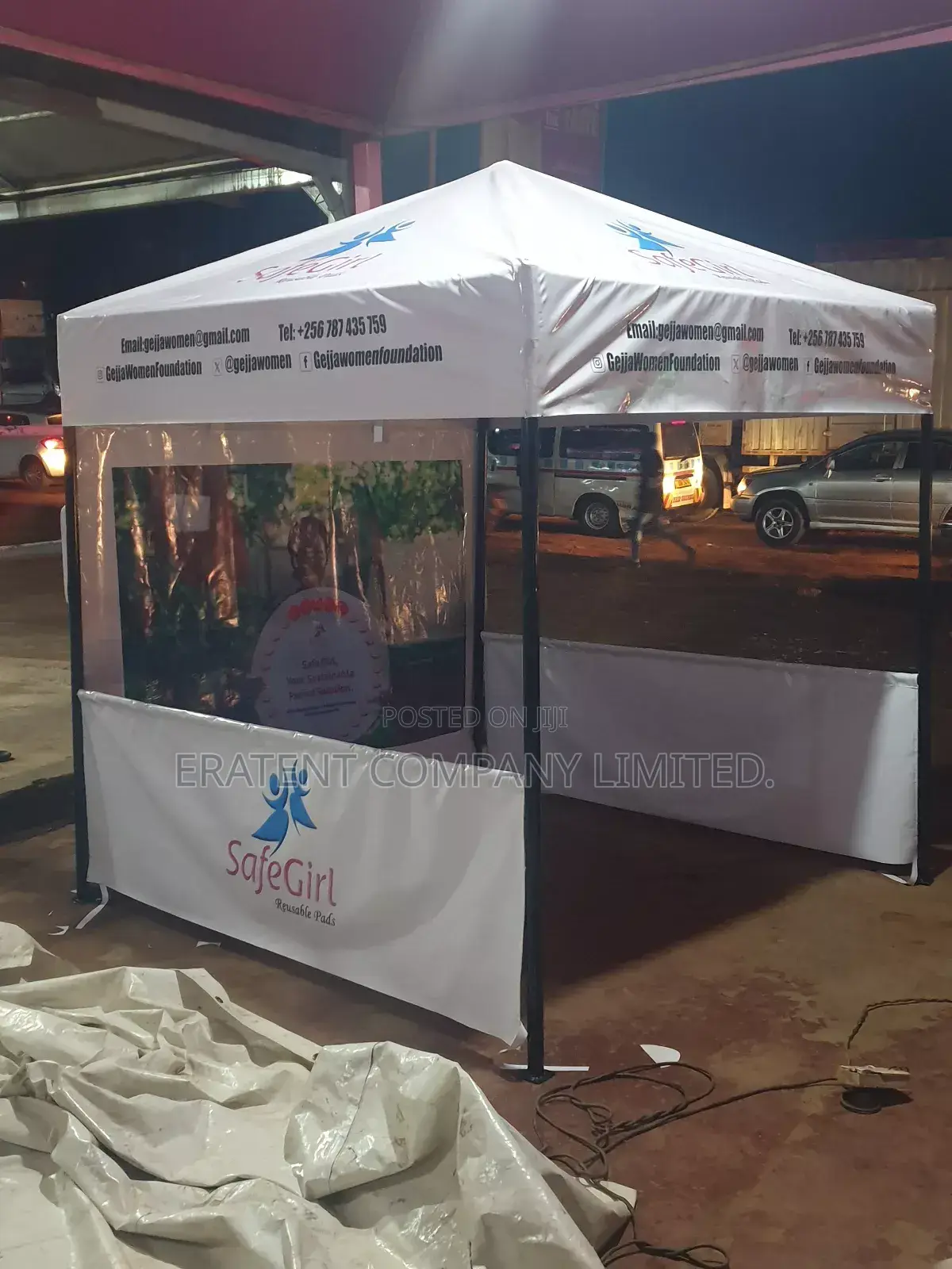2mx2m Exhibition Branded With Your Logo Strong Material