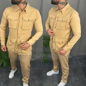 2pc Trendy Stylish Outfit Brown Colour