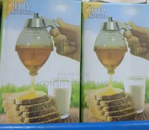 Mini Dispenser Honey Dispenser No Drip - Transparent