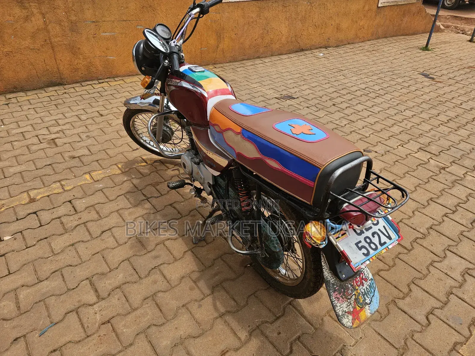 Bajaj Boxer 2017 Red