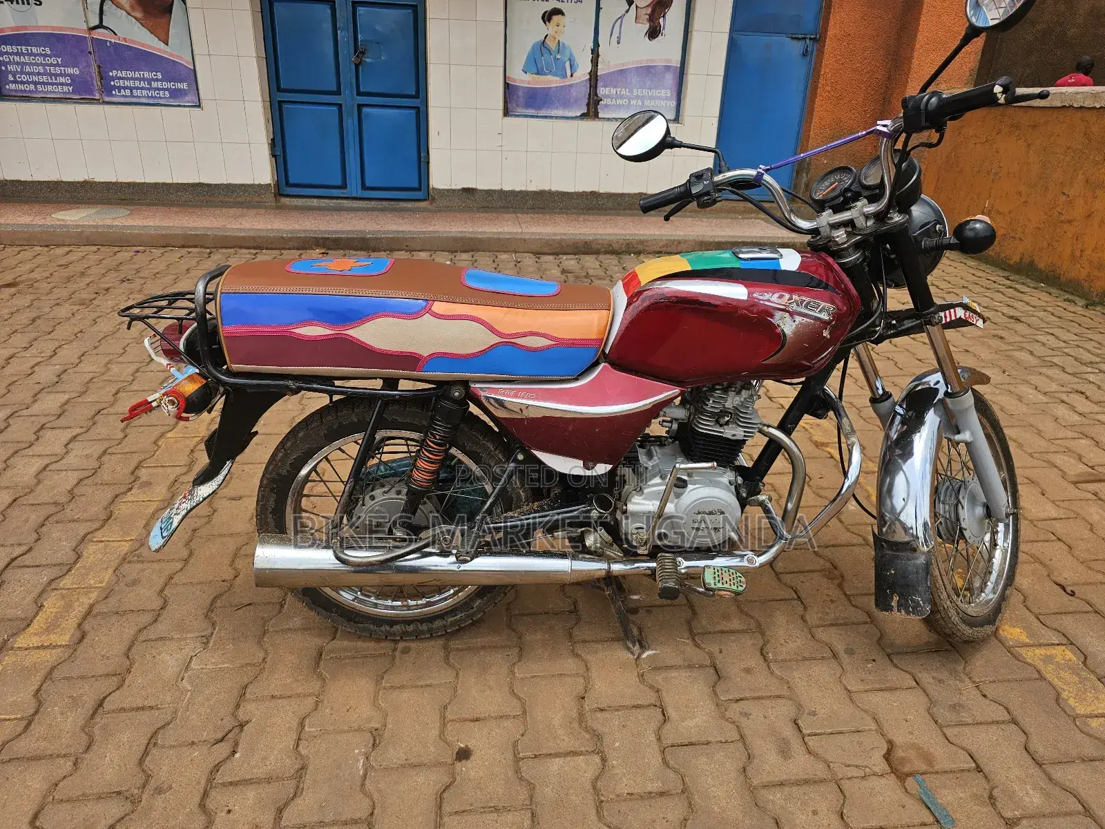 Bajaj Boxer 2017 Red