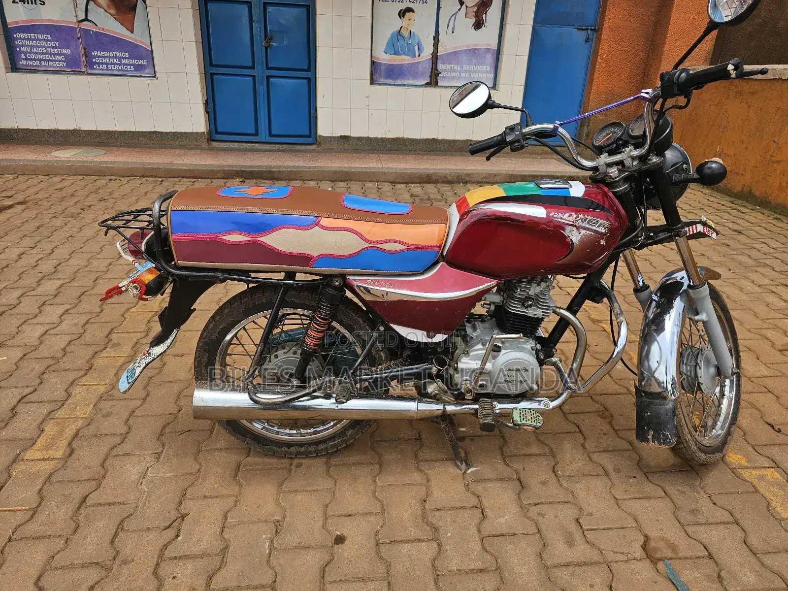 Bajaj Boxer 2017 Red