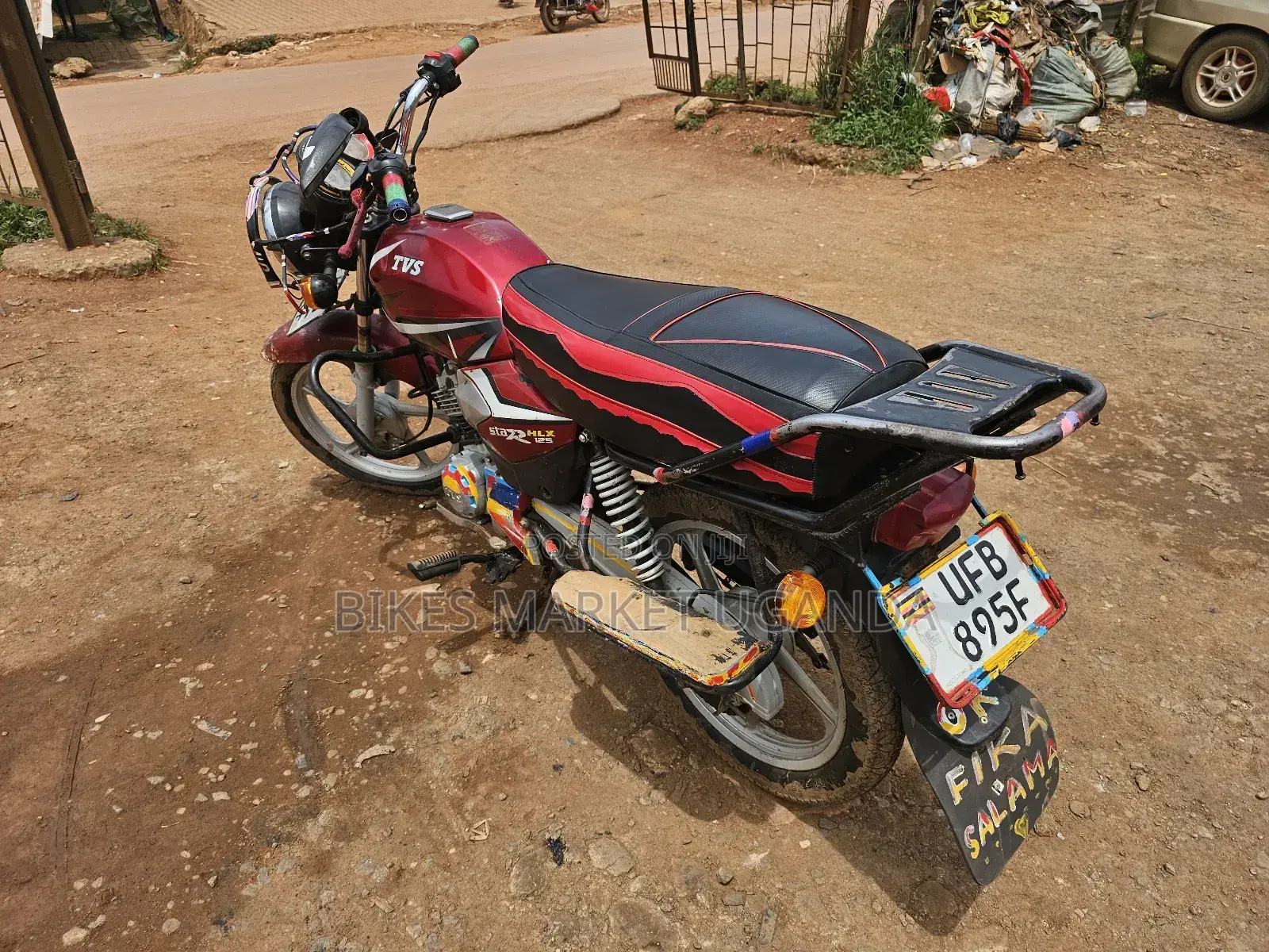 TVS HLX 125 2019 Red