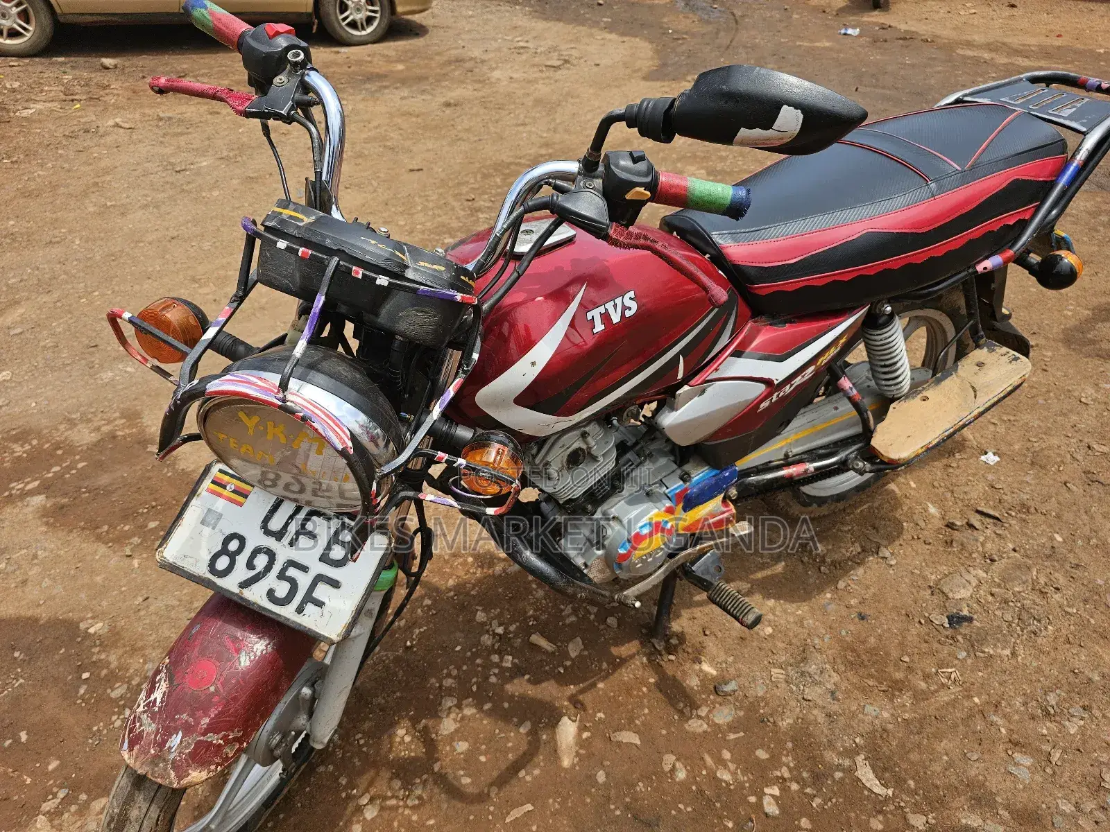 TVS HLX 125 2019 Red