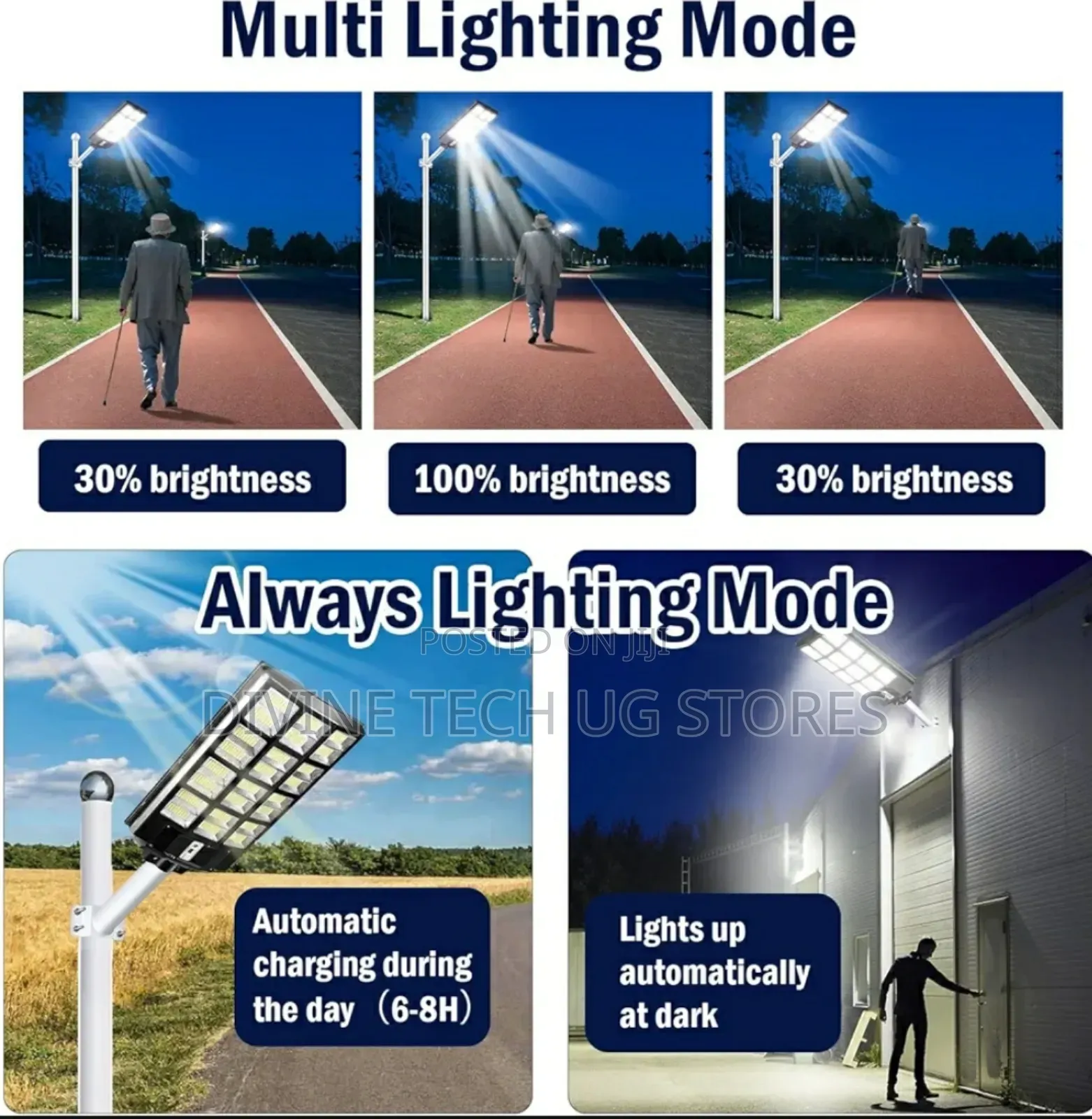 Solar Street Lights 800w, Compound Solar Street Light