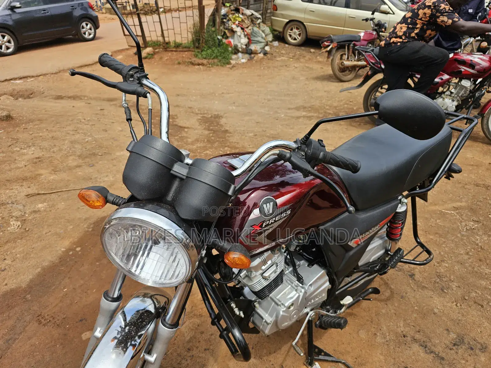 Haojue DK125 2024 Red