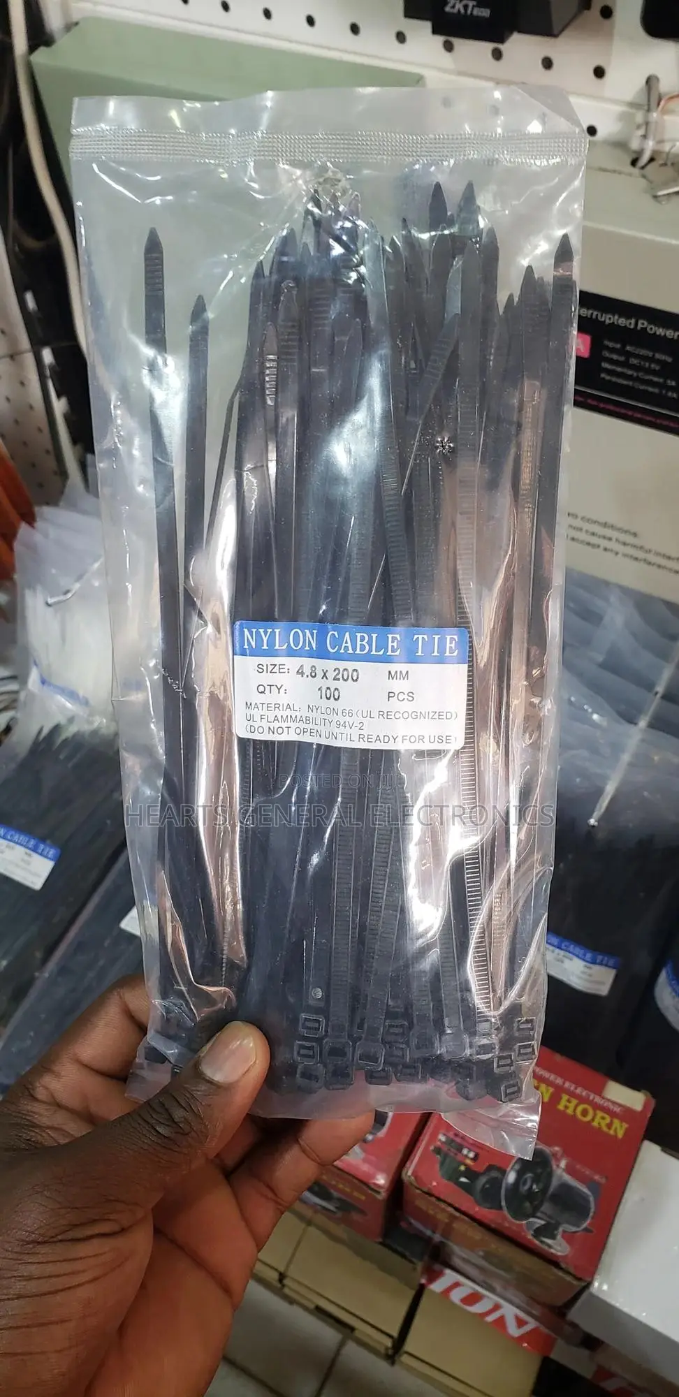 Cable Ties ( Nylon 3.6x300)