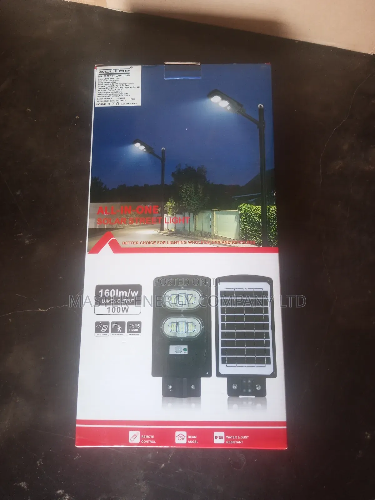 100watts Solar Street Lights Alltop Dofre