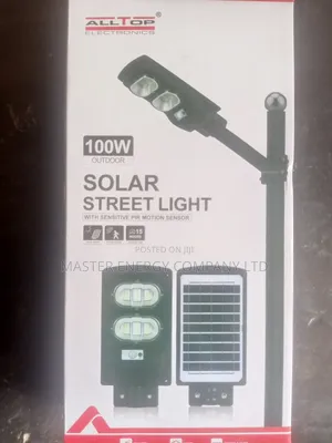 100w Solar Street Lights Cond