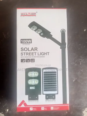 100w Solar Street Lights Alltop Quality Lamp