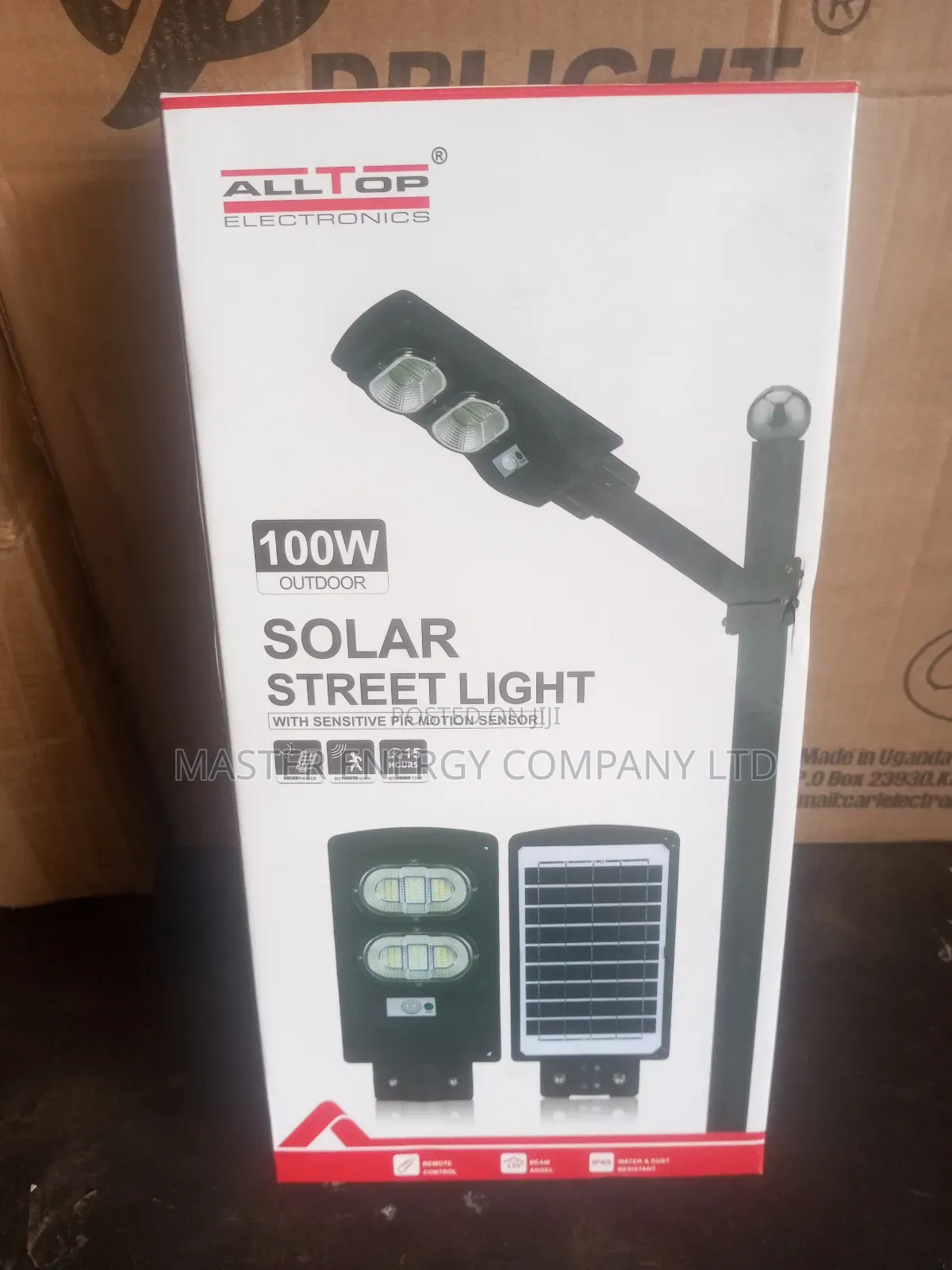 100watts Solar Street Lights With Remote