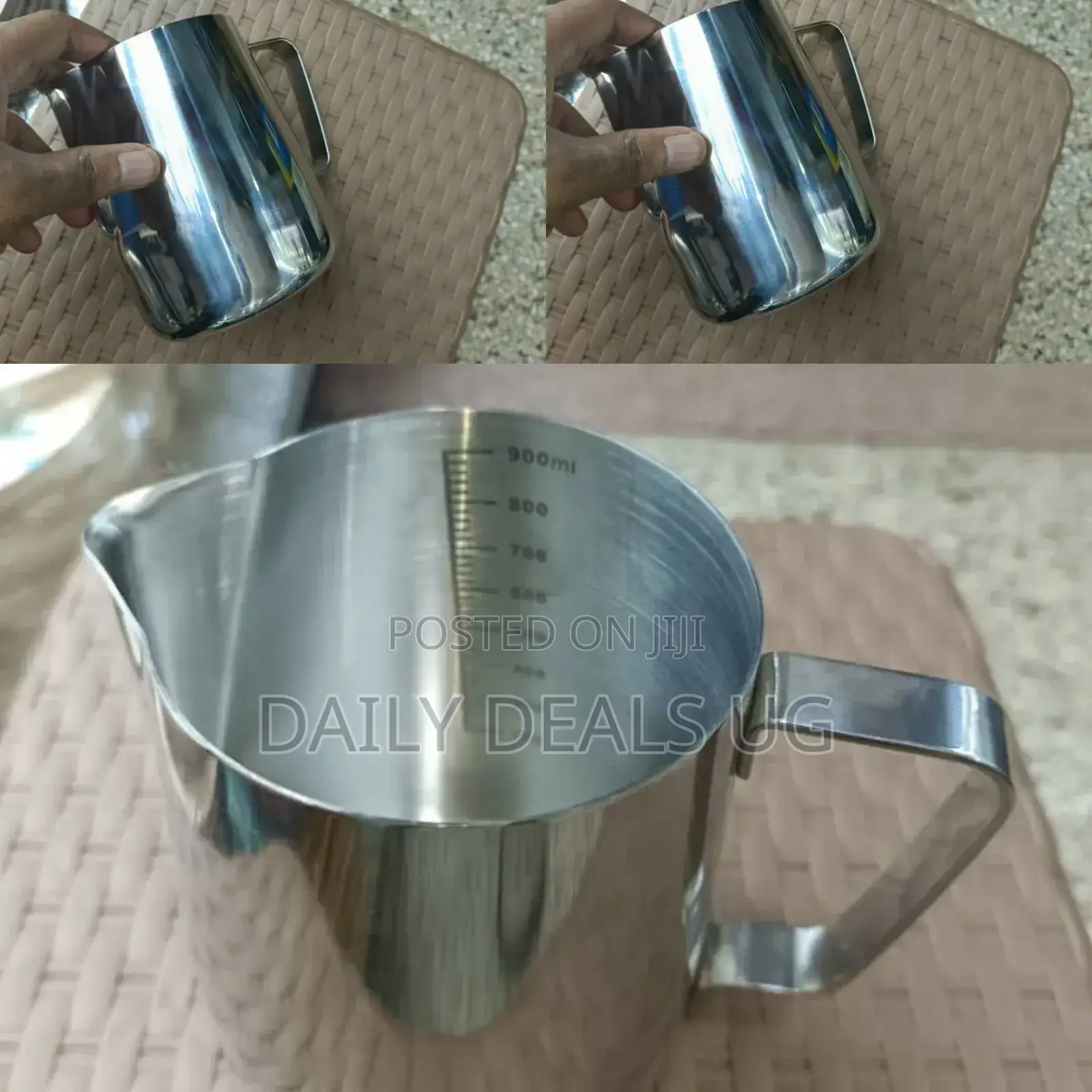 Steel Milk Jug