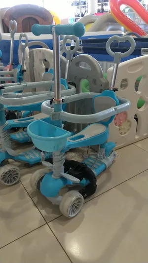 7in1 Scooter Tricycle With LED Wheels for Children