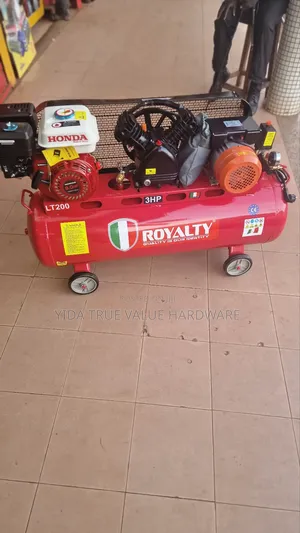 Air Compressor 200 Litres Double Function Honda Engine