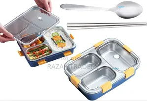 Insulated Lunch Box - Stainless Steel Vaccum (3compartment)