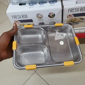 Insulated Lunch Box - Stainless Steel Vaccum (3compartment)