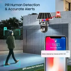 4G and Wifi Solar PTZ Camera