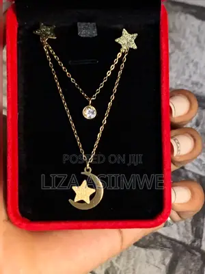 Moon and Star Necklaces for Ladies