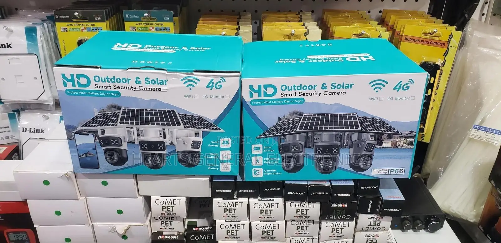 4G and Wifi Solar PTZ Camera