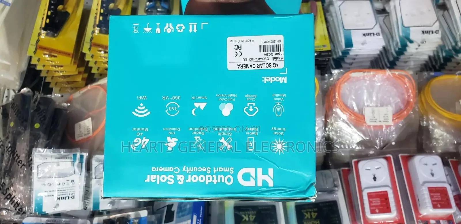 4G and Wifi Solar PTZ Camera