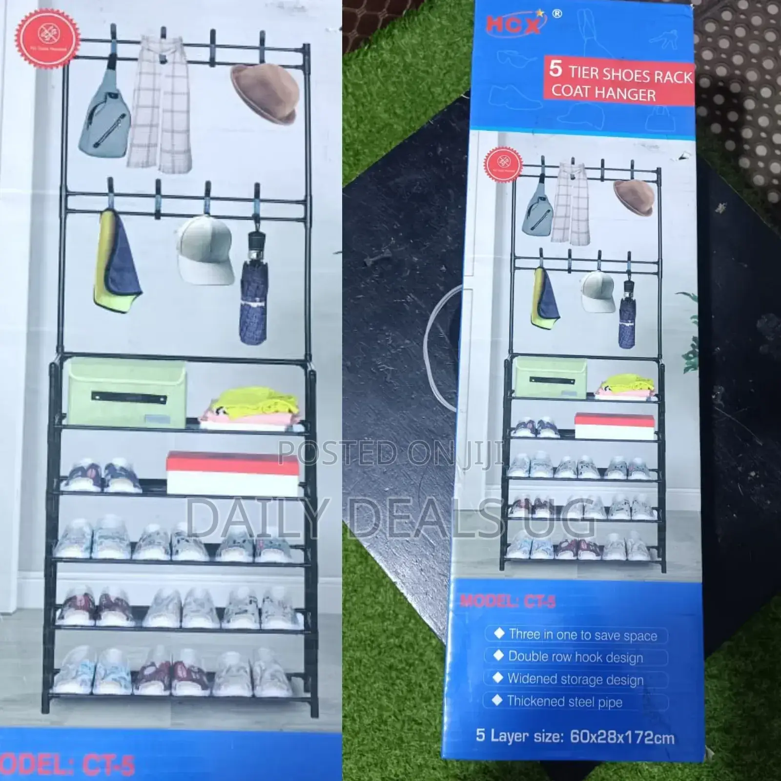 Hat and Shoe Rack