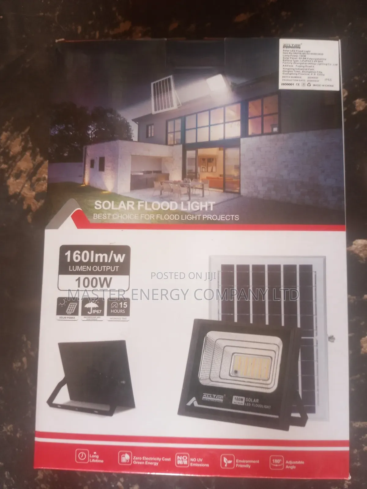 100w Solar Flood Lights Quality Light