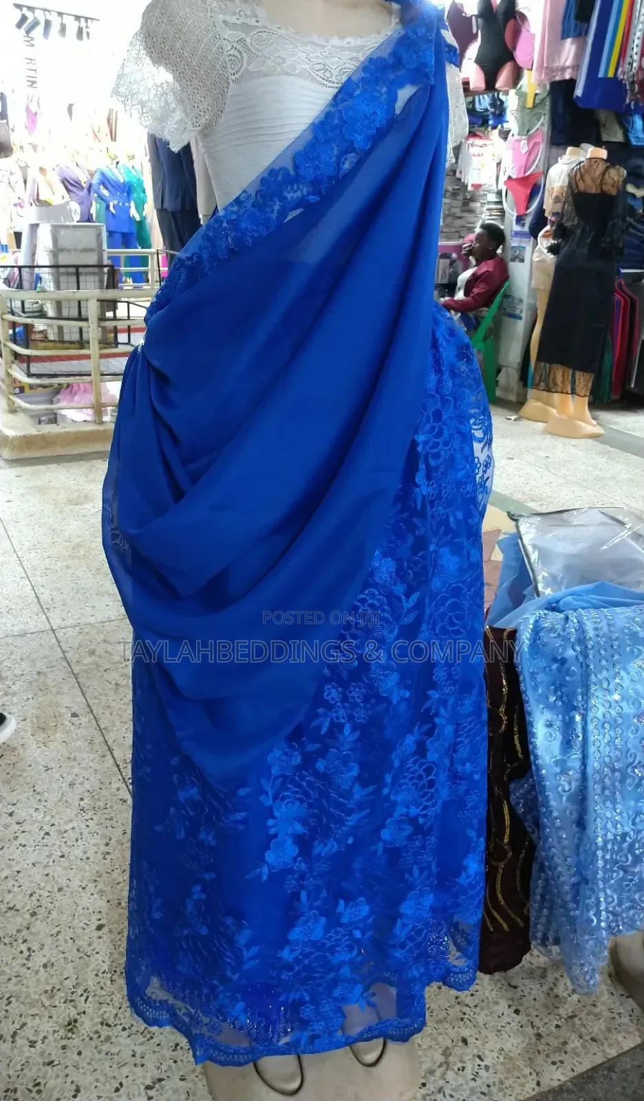 Baby Blue Mushanana Weeding Suit